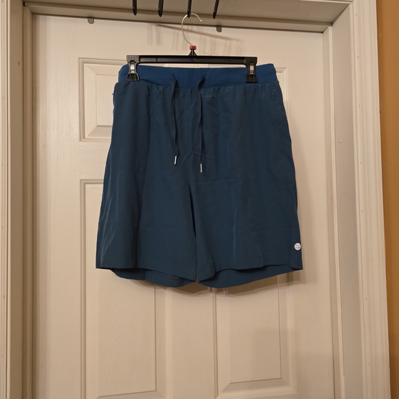 Women's Athletic Shorts in Blue - Picture 1 of 9